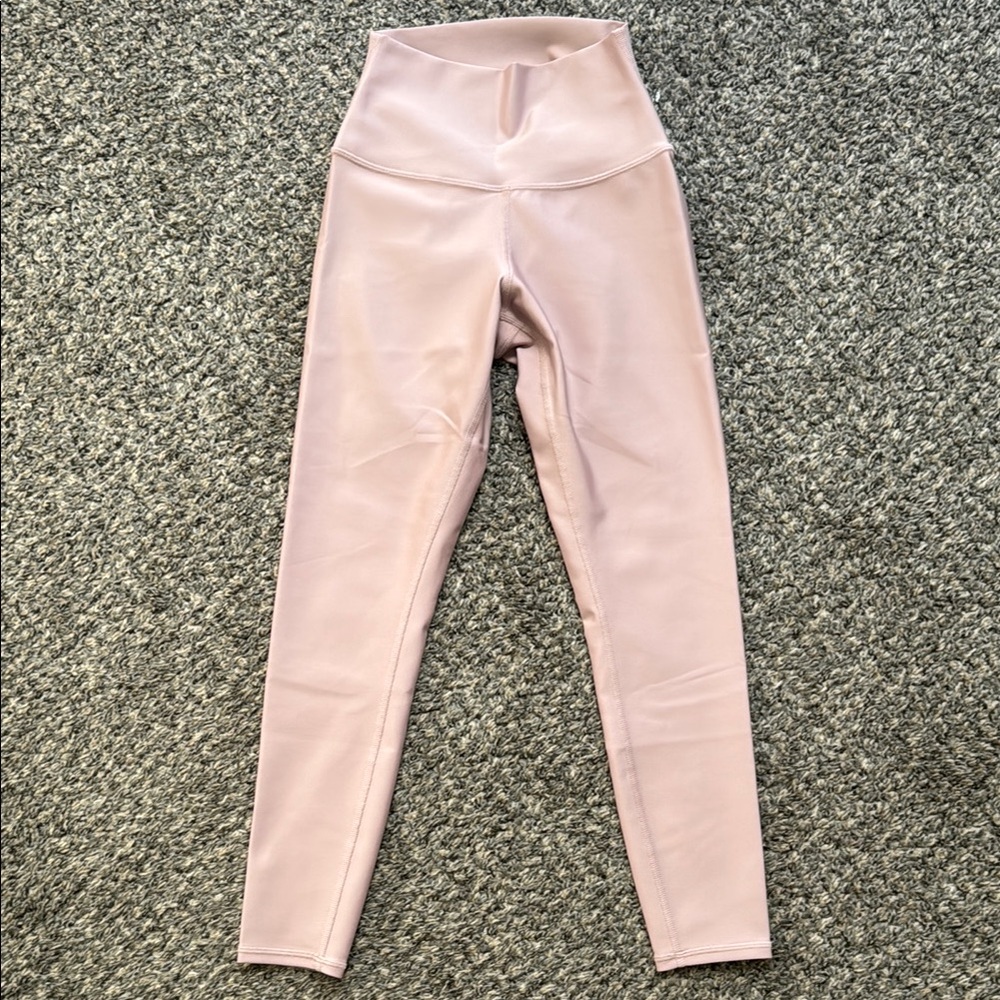 Alo Yoga Pink Pale Mauve 7/8 Airlift High-Waisted Leggings XS